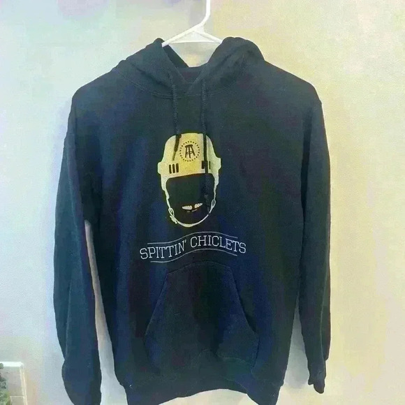Spittin Chiclets black hoodie small - Picture 1 of 5